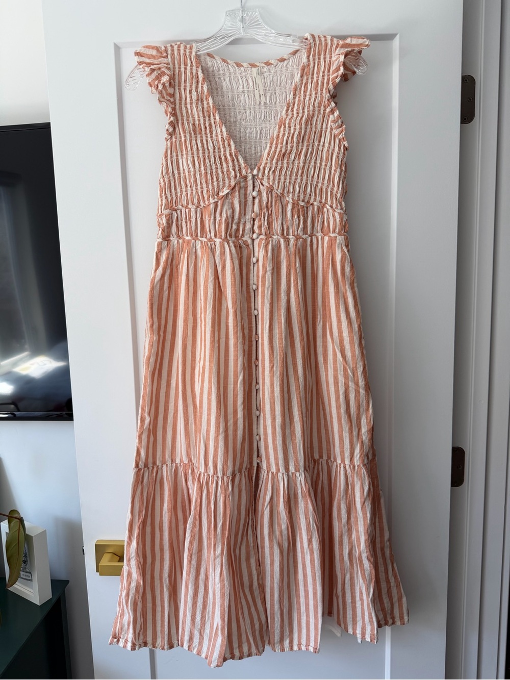 Peregrine Yarn Dye Midi Dress